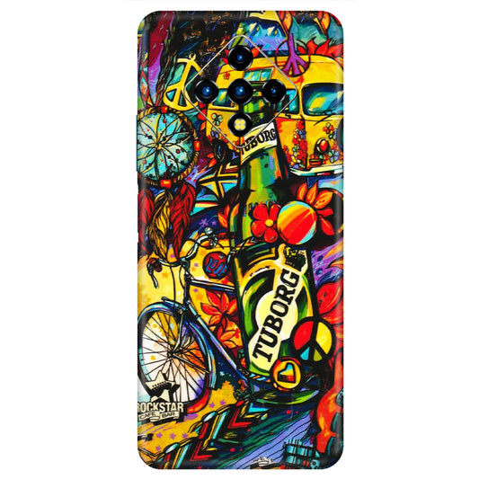 INFINIX Phone Skins (All Models) - Cool Beer Bottle - 3D Embossed Finish (L-193) Infinix Zero 8i