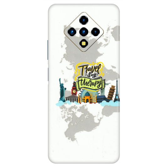 INFINIX Phone Skins (All Models) - Travel Therapy - 3D Embossed Finish (L-199) Infinix Zero 8i