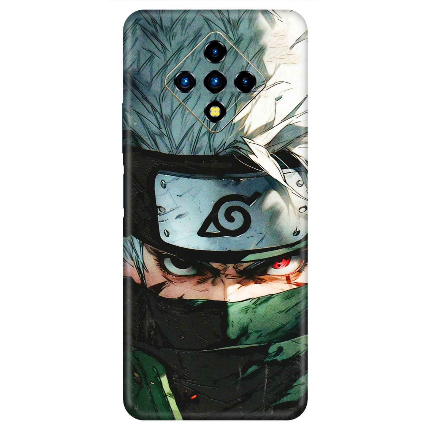 INFINIX Phone Skins (All Models) - Kakashi Red Eye Focus - 3D Embossed Finish (L-227) Infinix Zero 8i