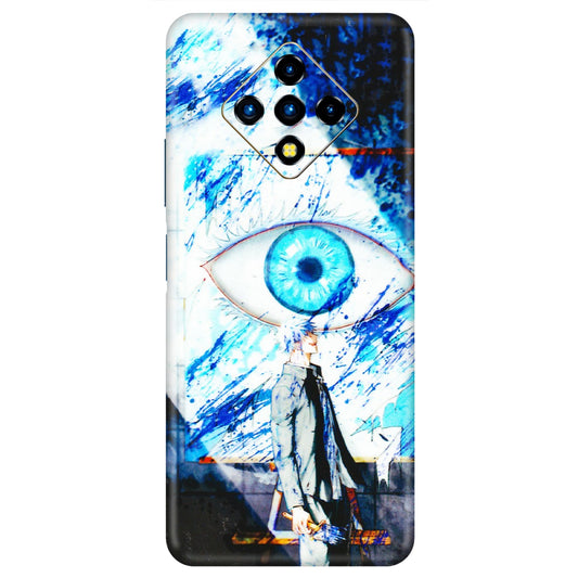 INFINIX Phone Skins (All Models) - Gojo Satoru evil eye - 3D Embossed Finish (L-239) Infinix Zero 8i