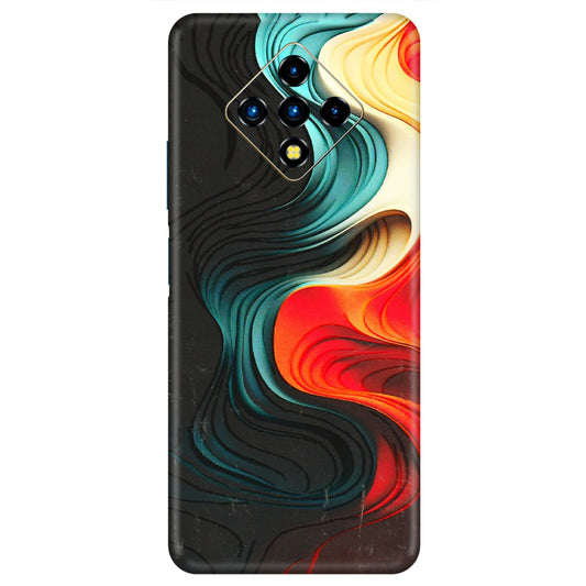 INFINIX Phone Skins (All Models) - The Silky Swirl - 3D Embossed Finish (L-240) Infinix Zero 8i