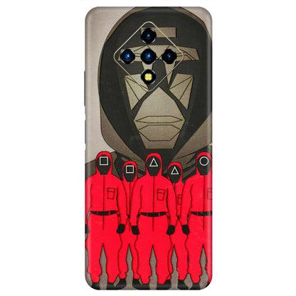 INFINIX Phone Skins (All Models) - Squid Game Hero - 3D Embossed Finish (L-245) Infinix Zero 8i
