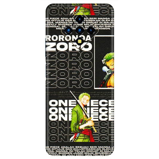 INFINIX Phone Skins (All Models) - One Piece Zoro - 3D Embossed Finish (L-250) Infinix Zero 8i