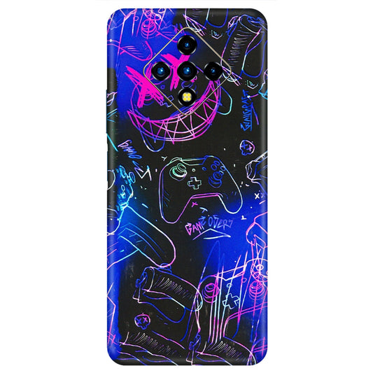 INFINIX Phone Skins (All Models) - Gamers Paradise - 3D Embossed Finish (L-258) Infinix Zero 8i