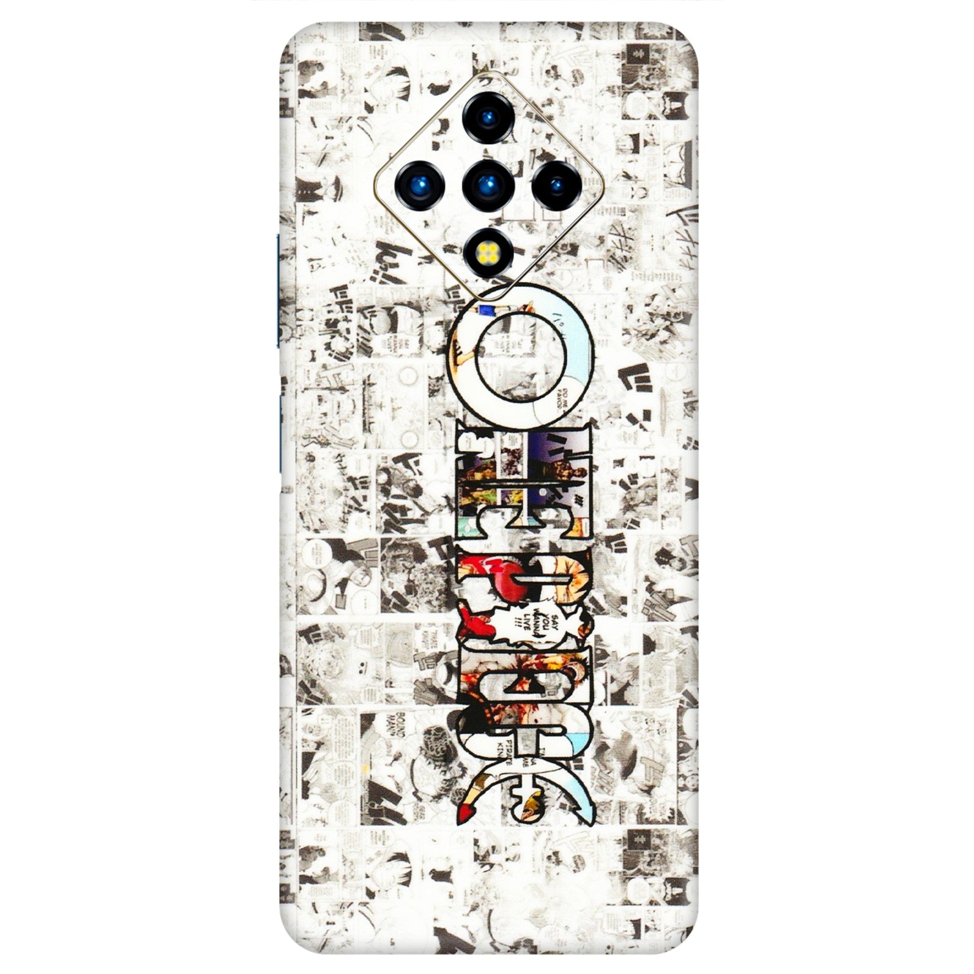 INFINIX Phone Skins (All Models) - One Piece Manga - 3D Embossed Finish (L-26) Infinix Zero 8i