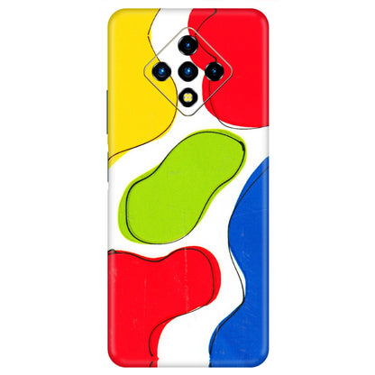 INFINIX Phone Skins (All Models) - RGB Colour Paint - 3D Embossed Finish (L-284) Infinix Zero 8i