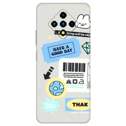 INFINIX Phone Skins (All Models) - Will Be Okay Design - 3D Embossed Finish (L-316) Infinix Zero 8i