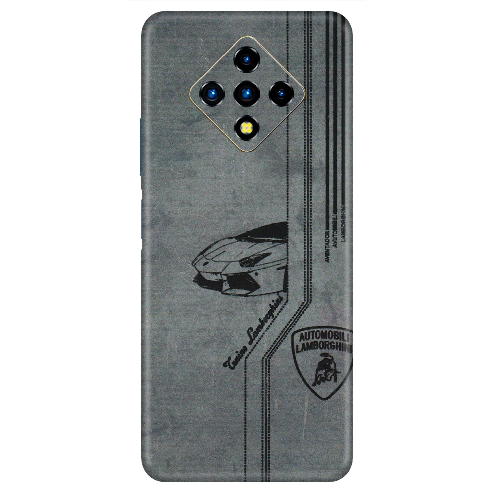 INFINIX Phone Skins (All Models) - New Lamborgini Aventador - 3D Embossed Finish (L-321) Infinix Zero 8i