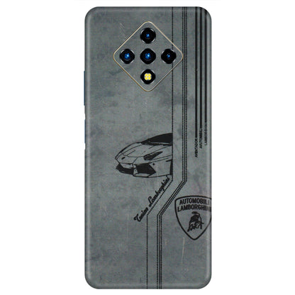 INFINIX Phone Skins (All Models) - New Lamborgini Aventador - 3D Embossed Finish (L-321) Infinix Zero 8i