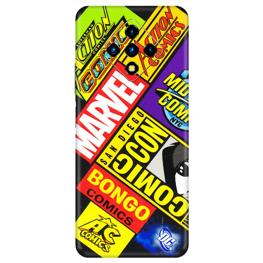 INFINIX Phone Skins (All Models) - Bongo Comic Con - 3D Embossed Finish (L-325) Infinix Zero 8i