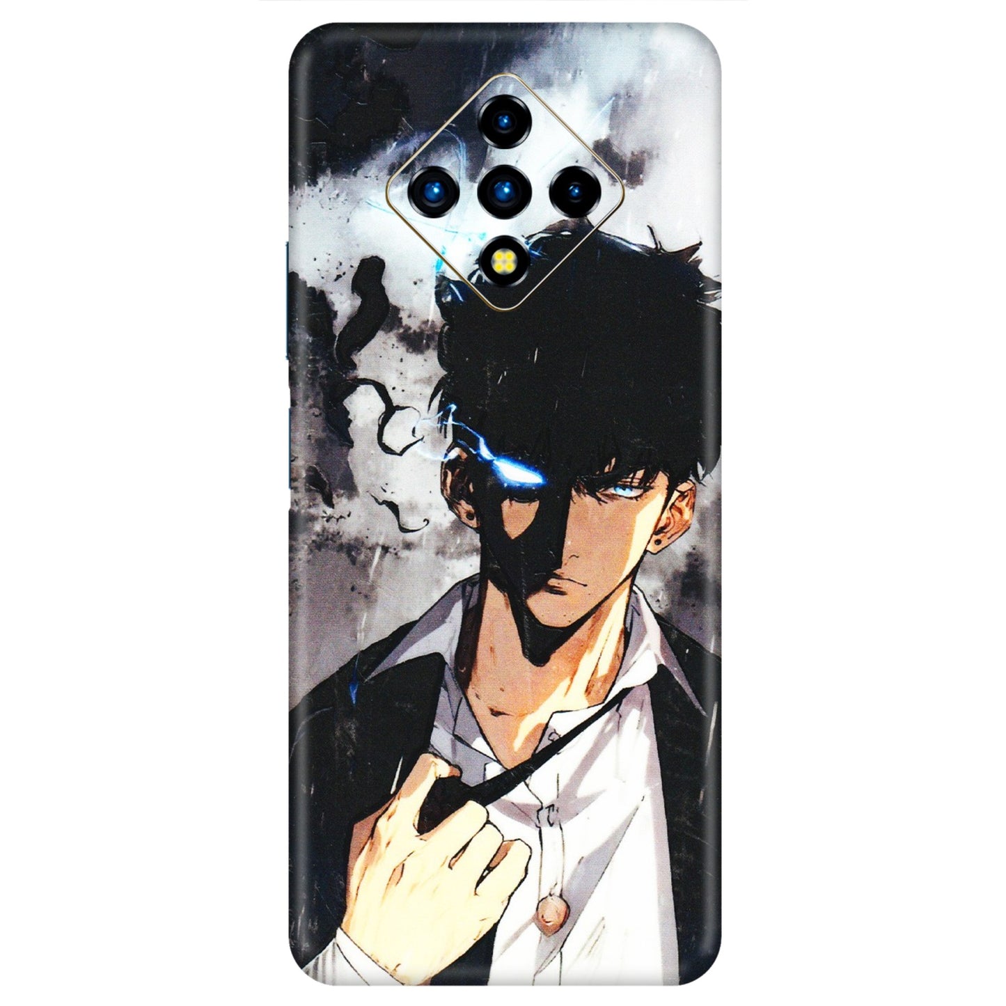 INFINIX Phone Skins (All Models) - Sung Jinwoo Manhwa Anime - 3D Embossed Finish (L-328) Infinix Zero 8i