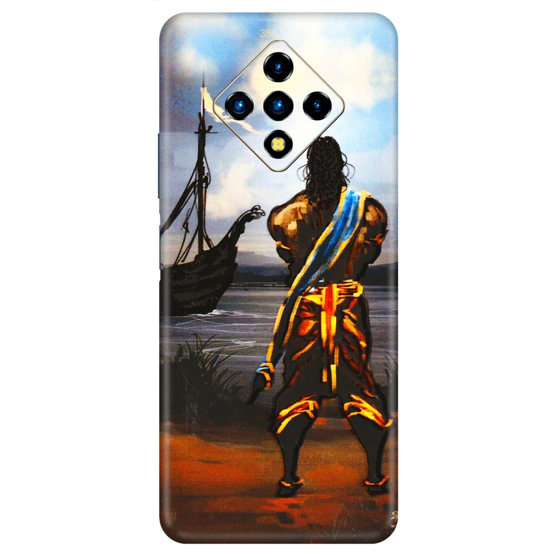 INFINIX Phone Skins (All Models) - Heavenly God Figure - 3D Embossed Finish (L-34) Infinix Zero 8i