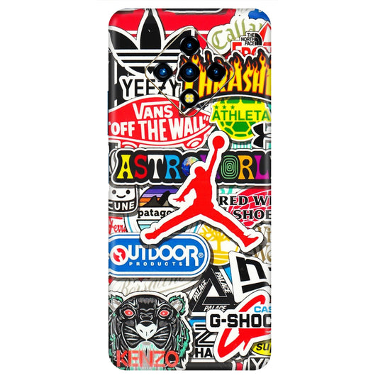 INFINIX Phone Skins (All Models) - Multi Brands Sticker Graffiti - 3D Embossed Finish (L-37) Infinix Zero 8i