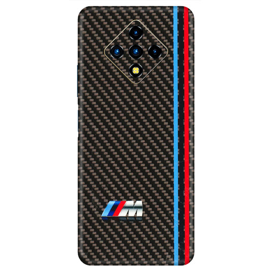 INFINIX Phone Skins (All Models) - BM Carbon Fiber Feels - 3D Embossed Finish (L-38) Infinix Zero 8i