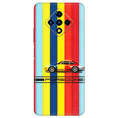 INFINIX Phone Skins (All Models) - Multicolour Porche - 3D Embossed Finish (L-39) Infinix Zero 8i
