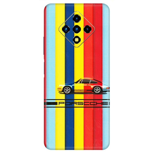 INFINIX Phone Skins (All Models) - Multicolour Porche - 3D Embossed Finish (L-39) Infinix Zero 8i
