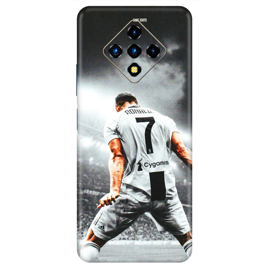 INFINIX Phone Skins (All Models) - Ronaldo CR7 Crazy - 3D Embossed Finish (L-44) Infinix Zero 8i