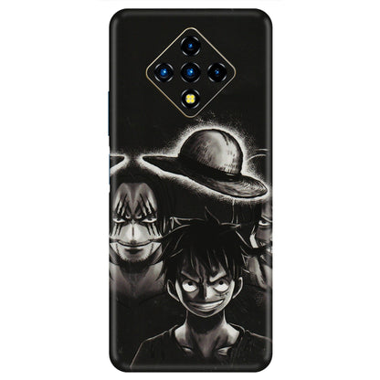 INFINIX Phone Skins (All Models) - Black Luffy Hat - 3D Embossed Finish (L-57) Infinix Zero 8i