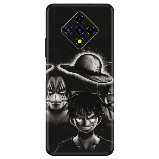 INFINIX Phone Skins (All Models) - Black Luffy Hat - 3D Embossed Finish (L-57) Infinix Zero 8i