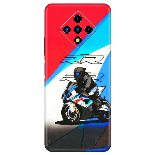 INFINIX Phone Skins (All Models) - Bikers Love - 3D Embossed Finish (L-58) Infinix Zero 8i