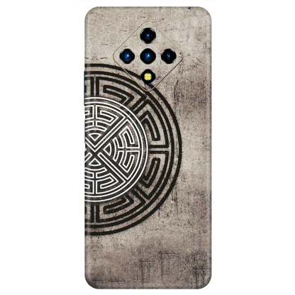 INFINIX Phone Skins (All Models) - Mysterious Circular Design - 3D Embossed Finish (L-63) Infinix Zero 8i