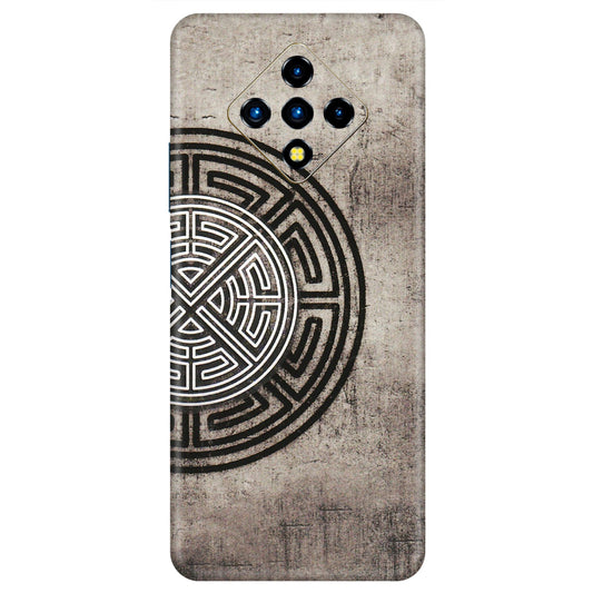 INFINIX Phone Skins (All Models) - Mysterious Circular Design - 3D Embossed Finish (L-63) Infinix Zero 8i