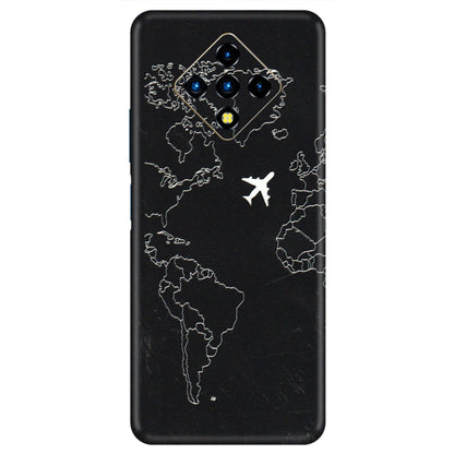INFINIX Phone Skins (All Models) - Never Ending Travel - 3D Embossed Finish (L-79) Infinix Zero 8i