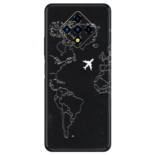 INFINIX Phone Skins (All Models) - Never Ending Travel - 3D Embossed Finish (L-79) Infinix Zero 8i