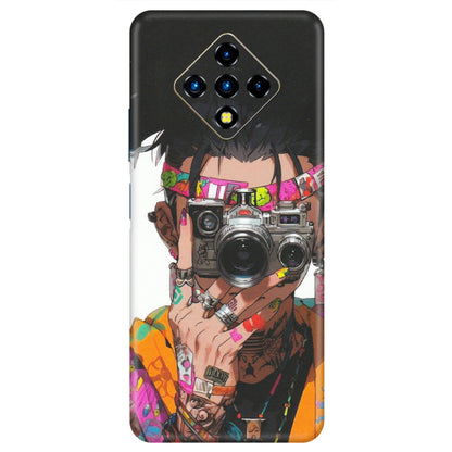 INFINIX Phone Skins (All Models) - Camera Lover Girl - Matte Finish (M-09) Infinix Zero 8i