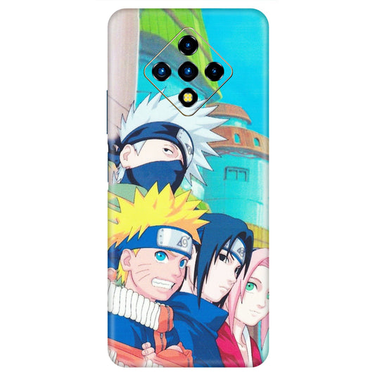 INFINIX Phone Skins (All Models) - Team Minato And Kakashi - Matte Finish (M-101) Infinix Zero 8i