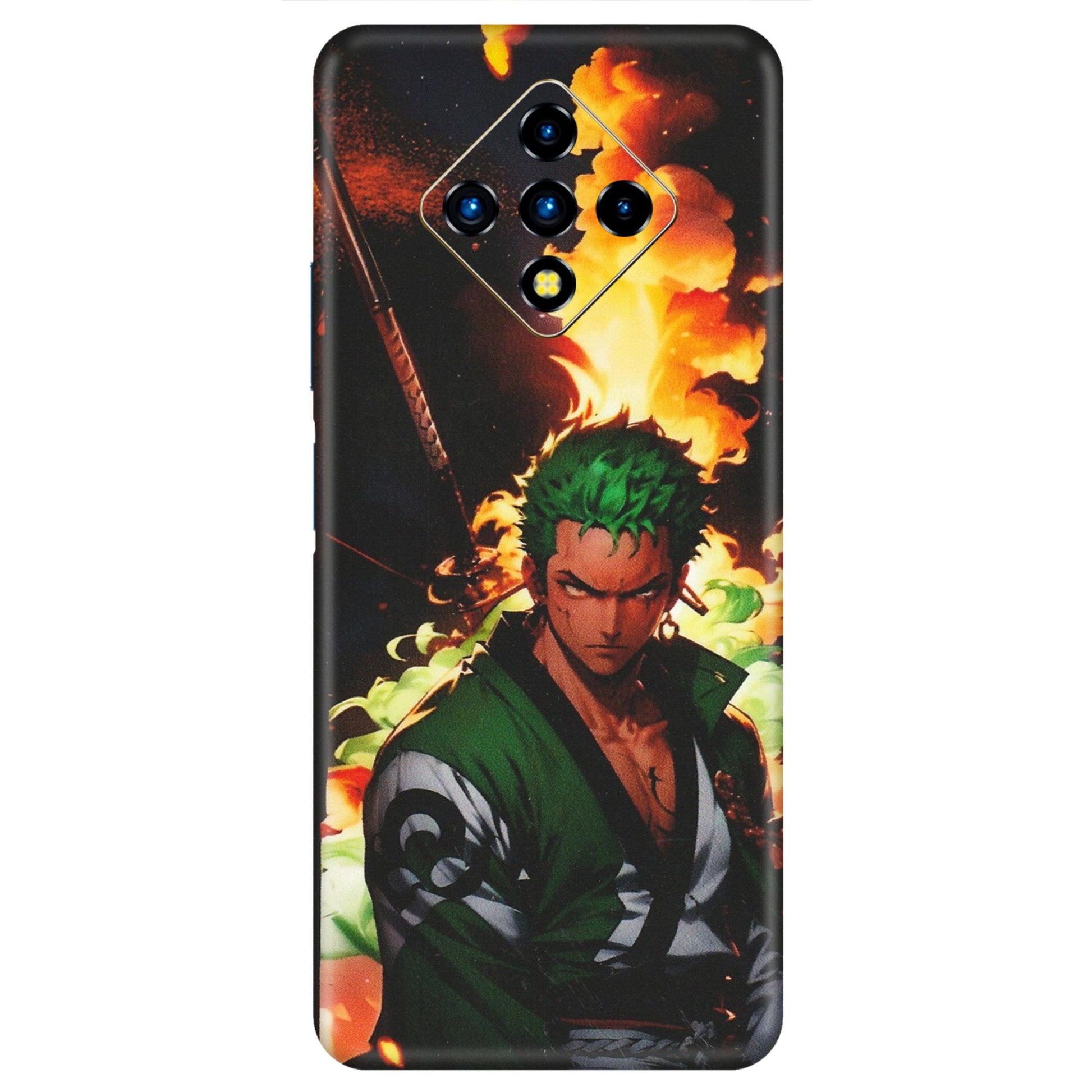 INFINIX Phone Skins (All Models) - Roronoa Zoro - Matte Finish (M-102) Infinix Zero 8i