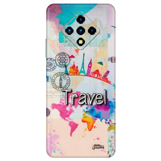 INFINIX Phone Skins (All Models) - Travel The Wonders - Matte Finish (M-108) Infinix Zero 8i