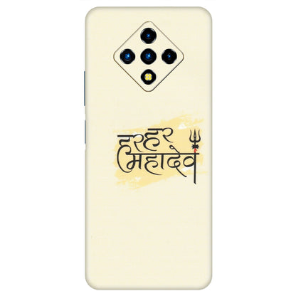INFINIX Phone Skins (All Models) - Har Har Mahadev - Matte Finish (M-10) Infinix Zero 8i