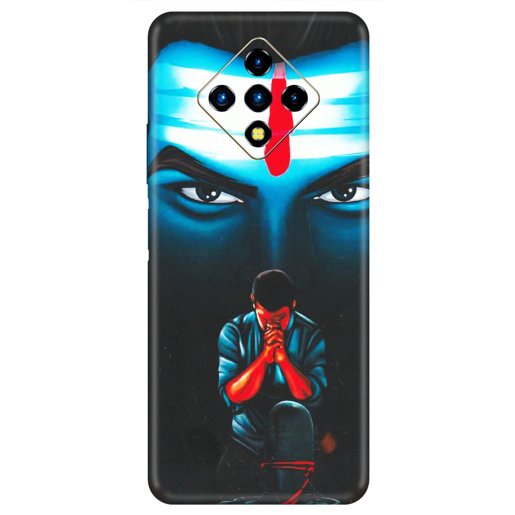 INFINIX Phone Skins (All Models) - Mahakal Bhakt - Matte Finish (M-112) Infinix Zero 8i
