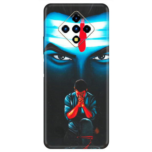 INFINIX Phone Skins (All Models) - Mahakal Bhakt - Matte Finish (M-112) Infinix Zero 8i
