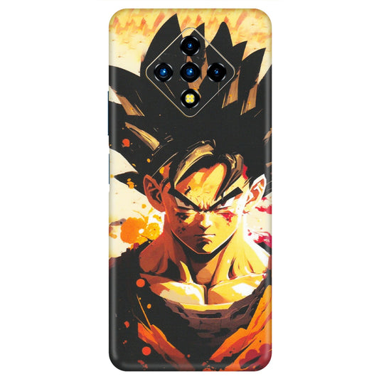 INFINIX Phone Skins (All Models) - Angry Goku - Matte Finish (M-12) Infinix Zero 8i