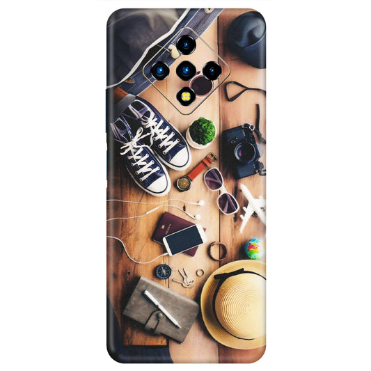 INFINIX Phone Skins (All Models) - Travel Wanderlust - Matte Finish (M-133) Infinix Zero 8i