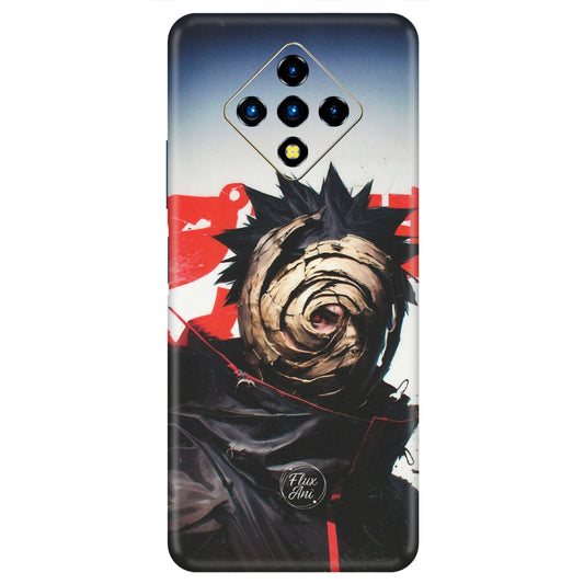 INFINIX Phone Skins (All Models) - Obito Uchiha Cool Anime - Matte Finish (M-134) Infinix Zero 8i