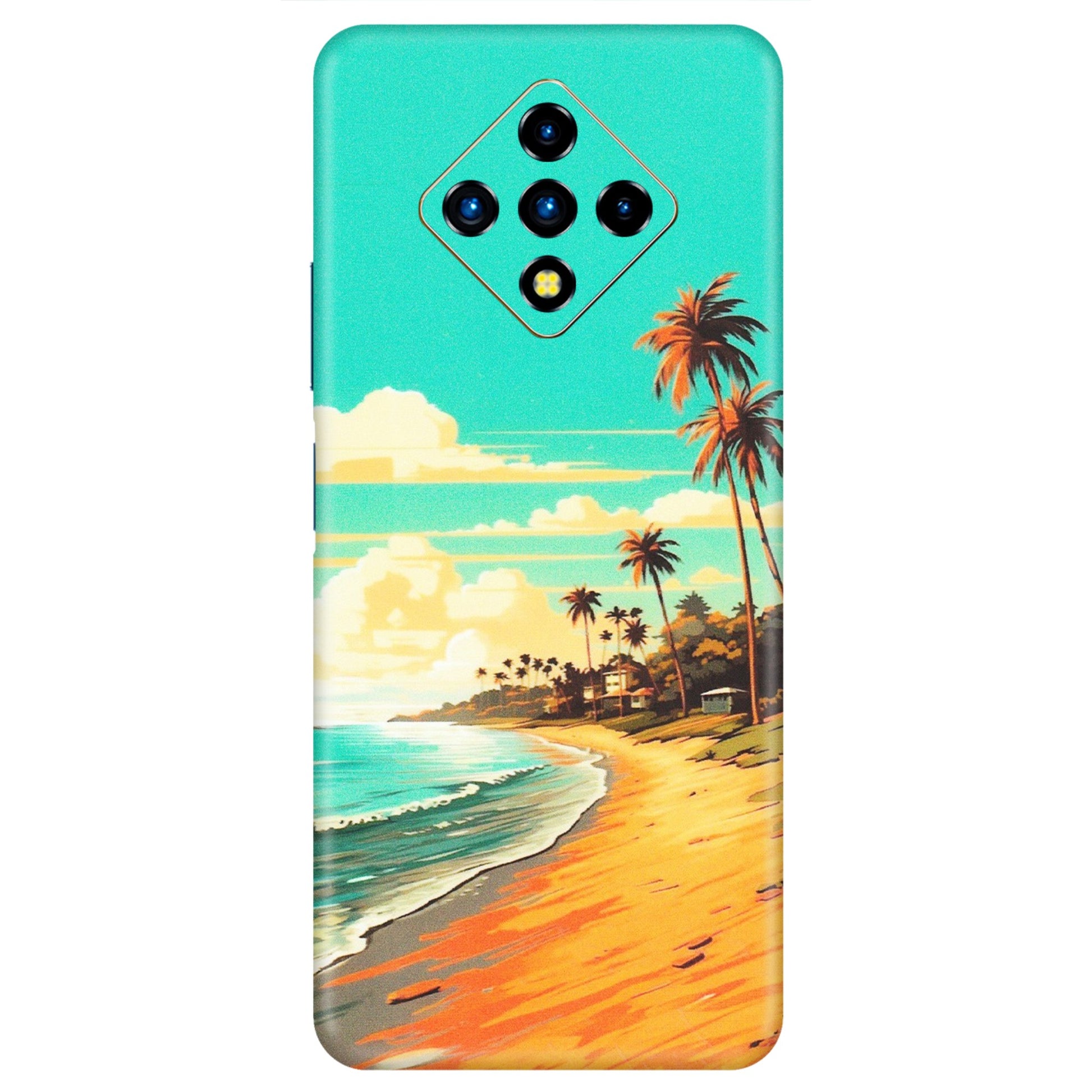 INFINIX Phone Skins (All Models) - Miami Beach - Matte Finish (M-136) Infinix Zero 8i
