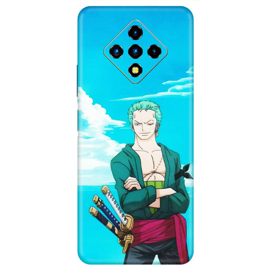 INFINIX Phone Skins (All Models) - Cool Swordman Zoro Anime - Matte Finish (M-143) Infinix Zero 8i
