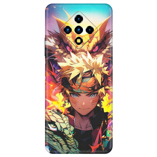 INFINIX Phone Skins (All Models) - Angry Naruto Anime - Matte Finish (M-148) Infinix Zero 8i