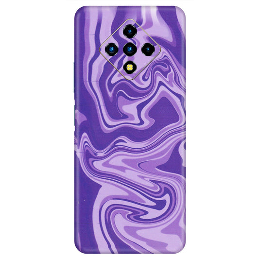 INFINIX Phone Skins (All Models) - Hazy Purple Nights - Matte Finish (M-14) Infinix Zero 8i