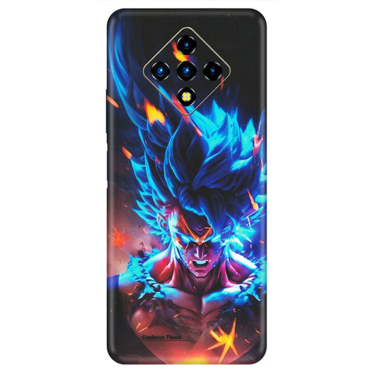 INFINIX Phone Skins (All Models) - Angry Goku Dragon Ball Anime - Matte Finish (M-150) Infinix Zero 8i