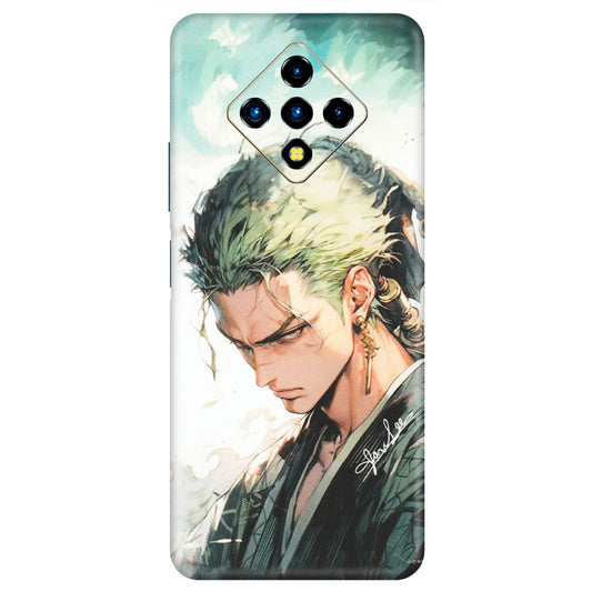 INFINIX Phone Skins (All Models) - Pirate Hunter One Piece Anime - Matte Finish (M-157) Infinix Zero 8i