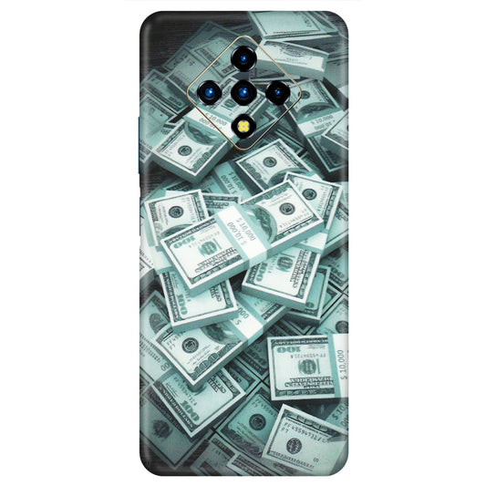 INFINIX Phone Skins (All Models) - Hundred Dollar Bill - Matte Finish (M-162) Infinix Zero 8i