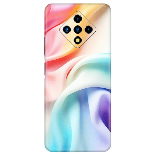 INFINIX Phone Skins (All Models) - Colourful Silk Cloth - Matte Finish (M-165) Infinix Zero 8i