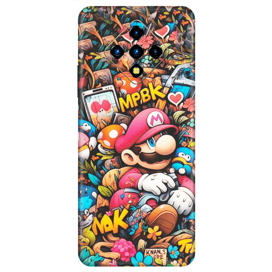 INFINIX Phone Skins (All Models) - Super Mario Bros Artistic - Matte Finish (M-173) Infinix Zero 8i