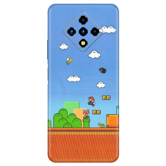 INFINIX Phone Skins (All Models) - Mario Game Scene - Matte Finish (M-24) Infinix Zero 8i