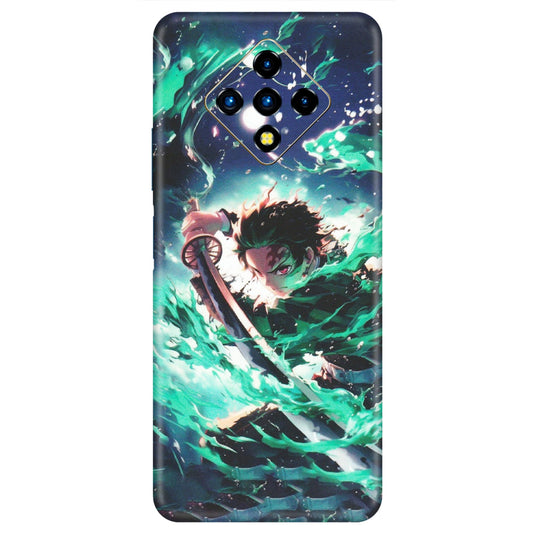 INFINIX Phone Skins (All Models) - Sword Fighter Anime - Matte Finish (M-29) Infinix Zero 8i