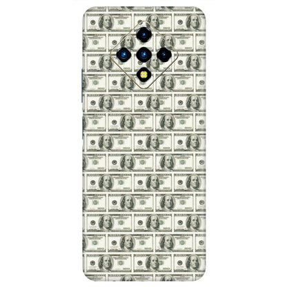 INFINIX Phone Skins (All Models) - I Love Dollars - Matte Finish (M-40) Infinix Zero 8i